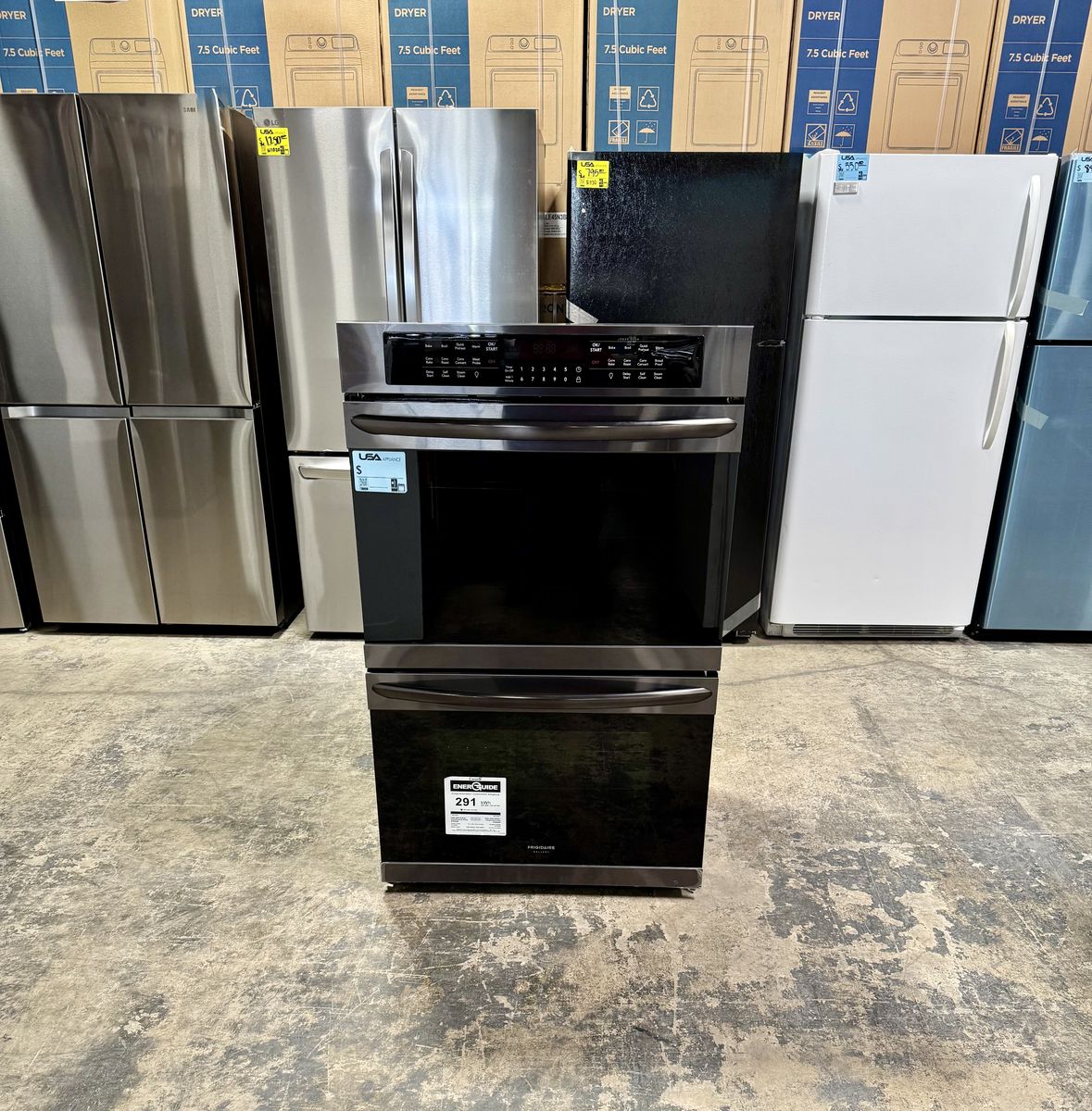 FRIGIDAIRE GALLERY SERIES ELECTRIC DOUBLE WALL OVEN