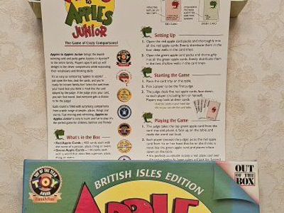 Boardgame Apples to Apples Junior British Isles Ed