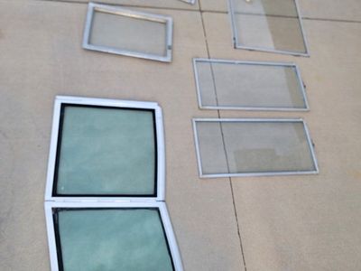 Glass Windows, Aluminum Framed
