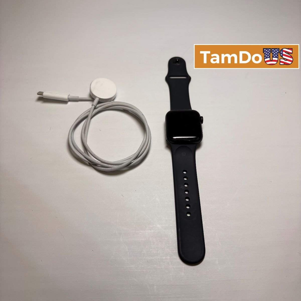 Apple Watch SE (Gen 2, 44mm, GPS) Midnight AL Mid Sport Band