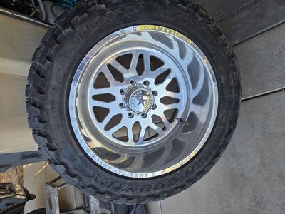 American Force wheels 22X14 -72 on 37" Toyos