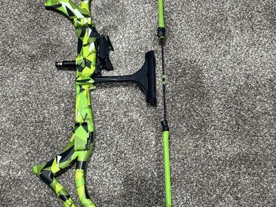 Accubow 2.0 Archery Training System - Green Camo, Collapsible, Like New Condition