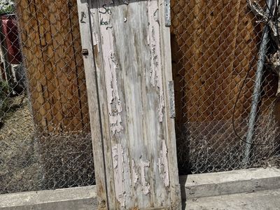 Vintage Antique Garden Door 23” x 64” it needs some reinforcements but it’s very old