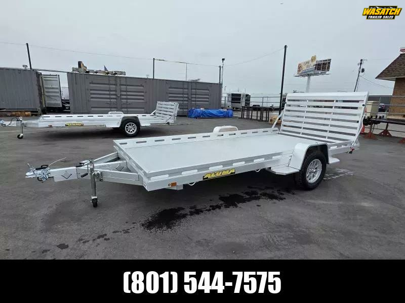 NEW MODEL: 2026 Aluma 8014 TG with Brake (7X14) Utility Trailer