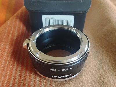 Nikon - Canon M lens adapter