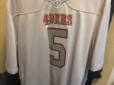 Nike NFL San Francisco 49ers Lance #5 Football Jersey Men's XXL Gray