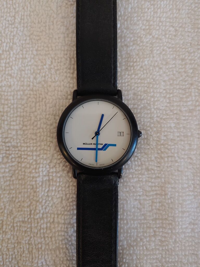 Müller Martini Anniversary Wrist Watch Rare Vintage If you know you know.....