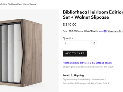Bibliotheca 5 book Bible. With walnut case. $290 OBO.