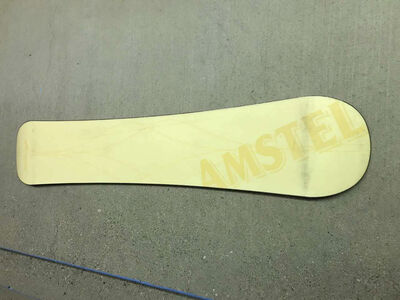 vintage colectable Amstel beer snowboard 157cm ready to ride or hang on the wall