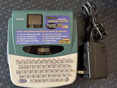 Brother Label Maker and Adapter