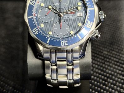 Omega Seamaster Professional Chronometer 300m/1000ft Automatic Watch Blue Dial