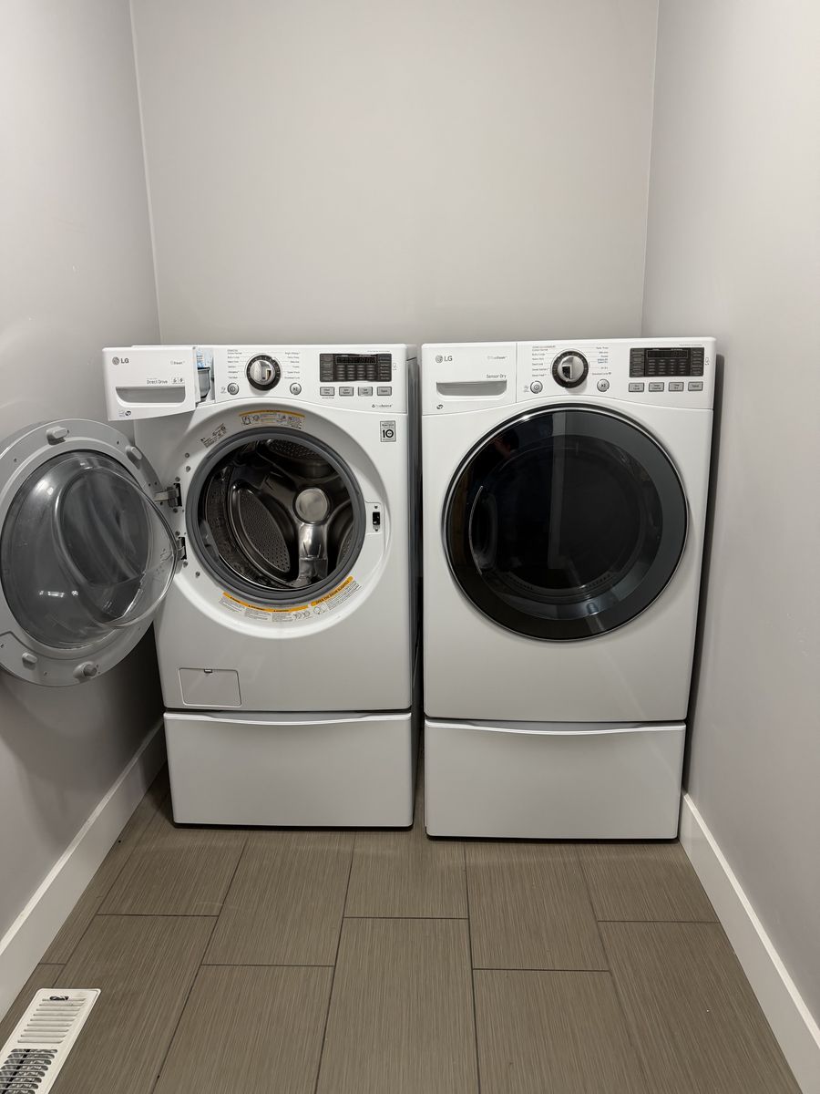 LG washer and dryer