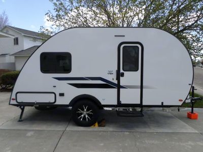 2022 Braxton Creek Bushwhacker BH17 Lightweight trailer. Sleeps 4 and can be safely towed by an SUV.