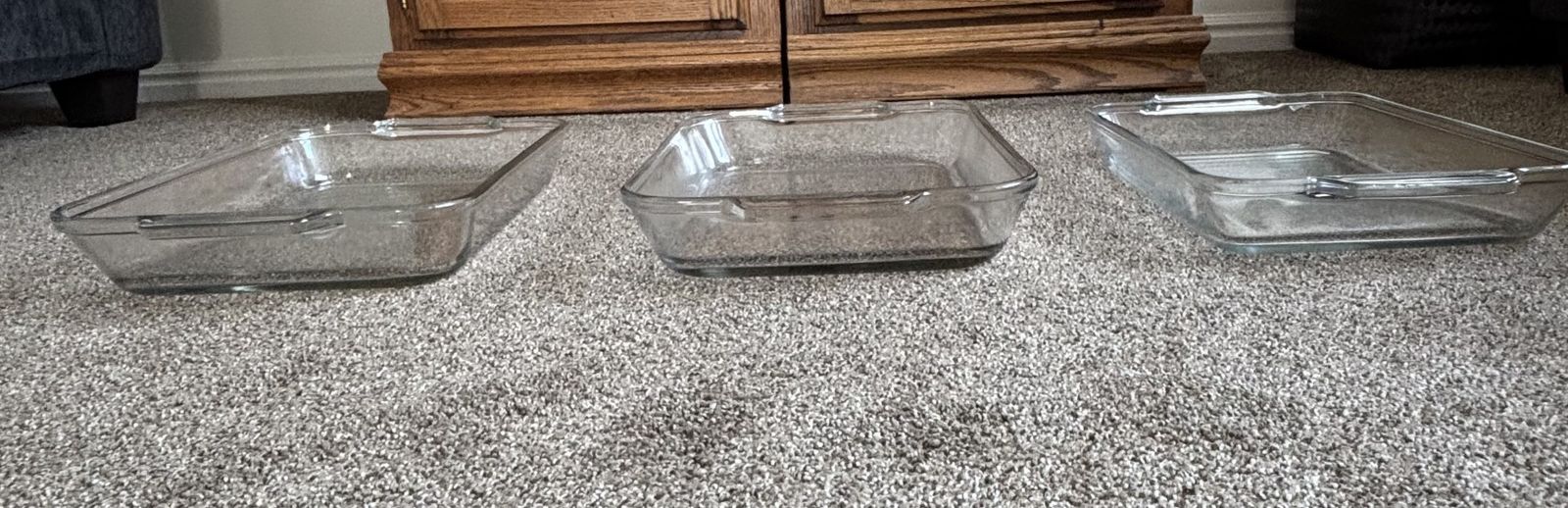 Anchor Glass Baking Dishes 