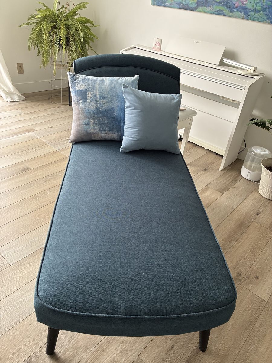 Dark Blue Lounge Chair