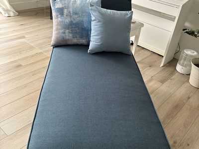 Dark Blue Lounge Chair