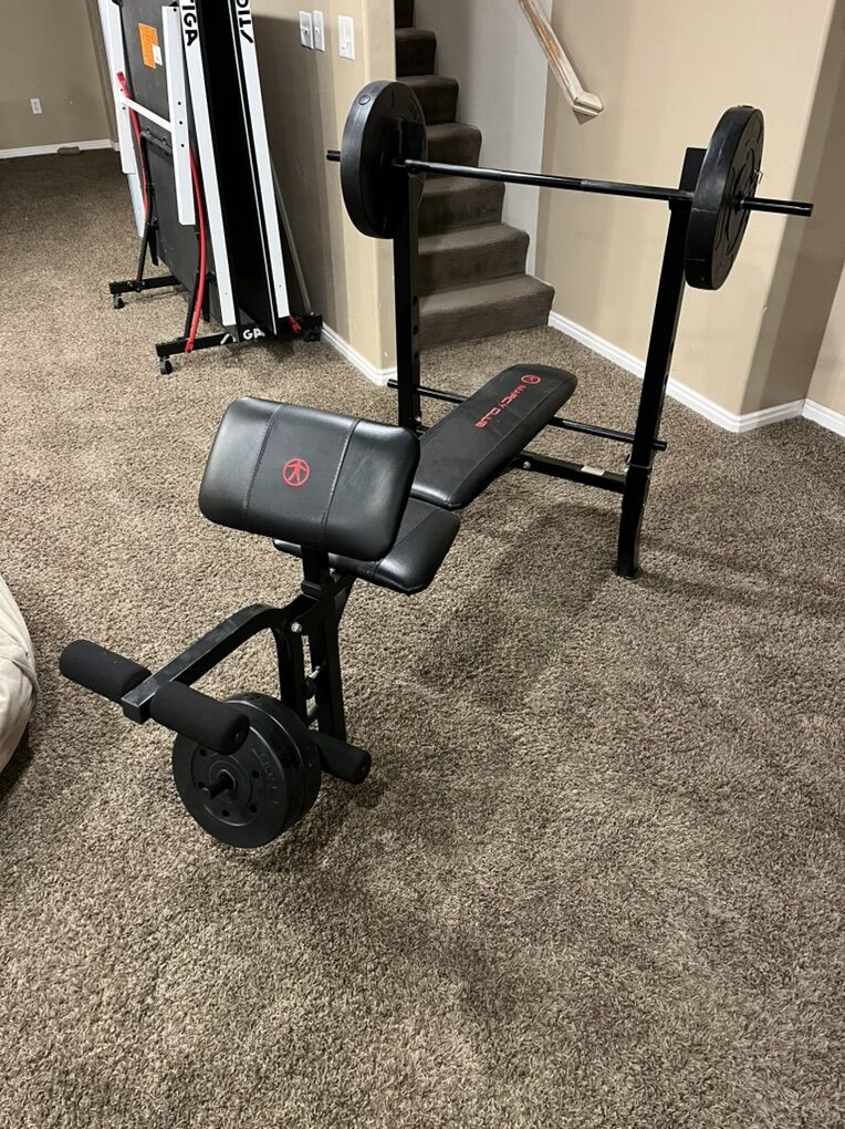 Weight Bench w/Weights