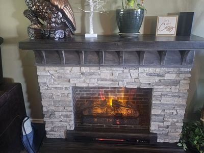 electric fireplace