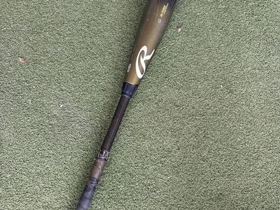 Rawlings Icon Baseball Bat Gold Black Composite size 32 -3