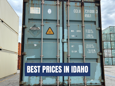 20' One Trip Container – Secure Farm Storage – Available Now