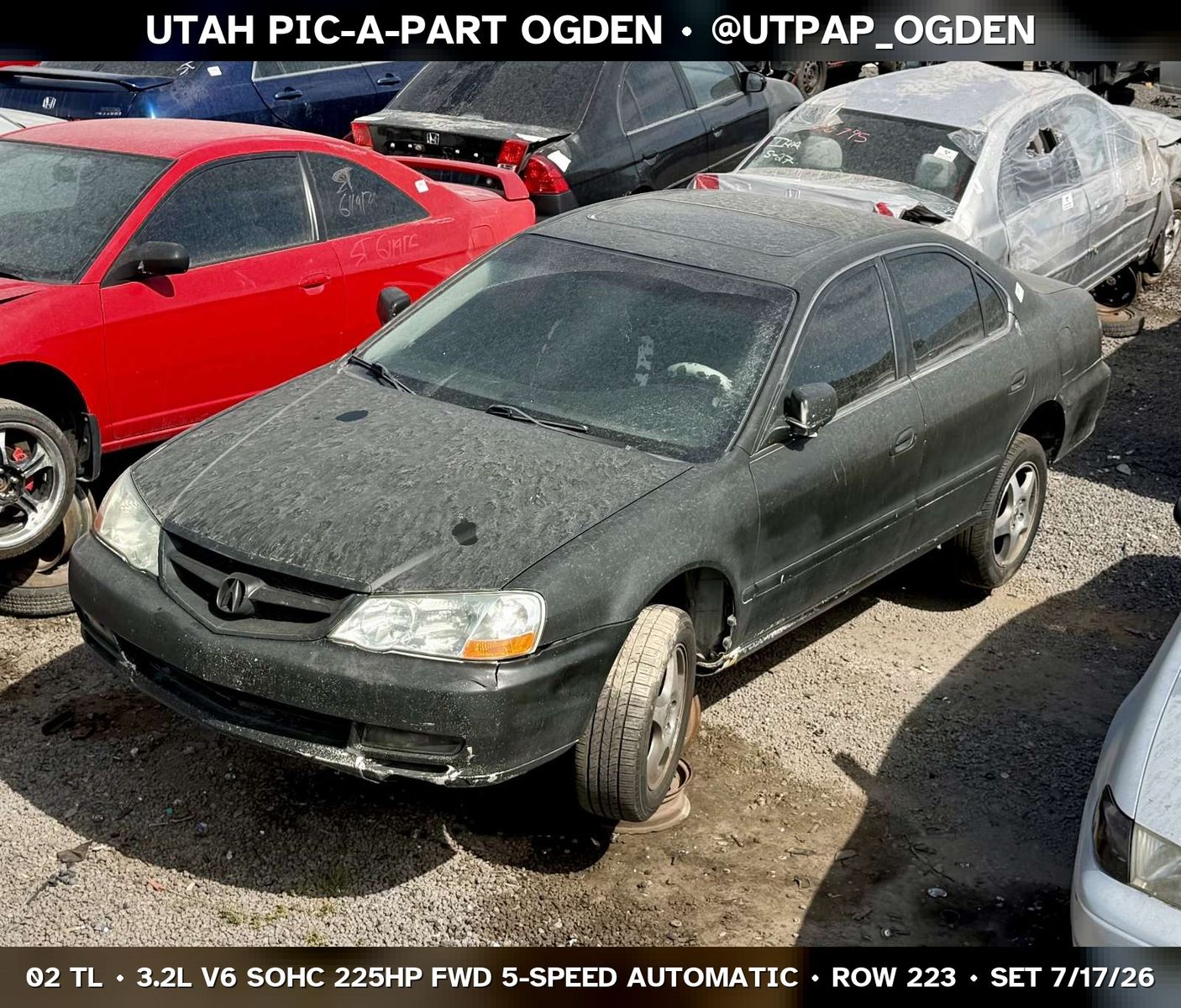 2002 Acura TL Parts - UTPAP Ogden