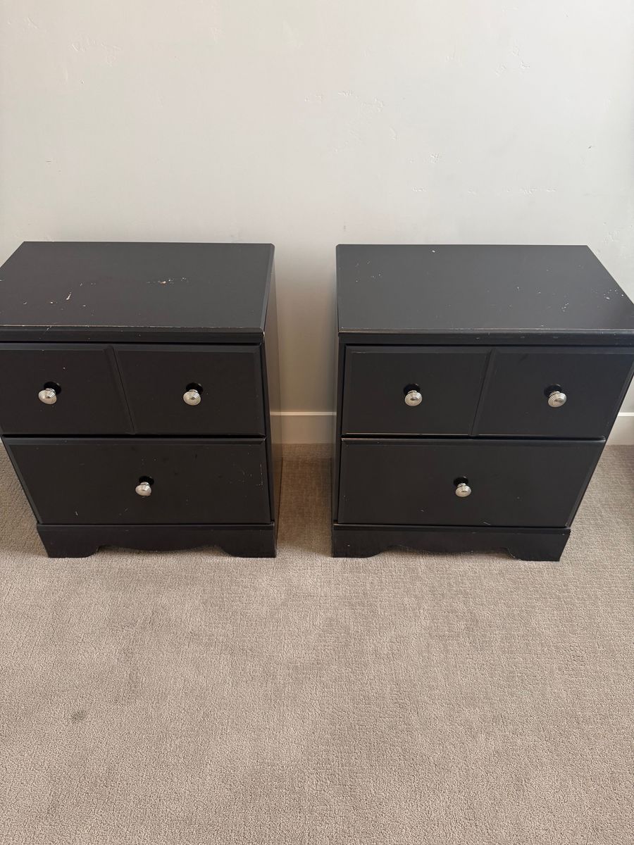 Black Nightstands