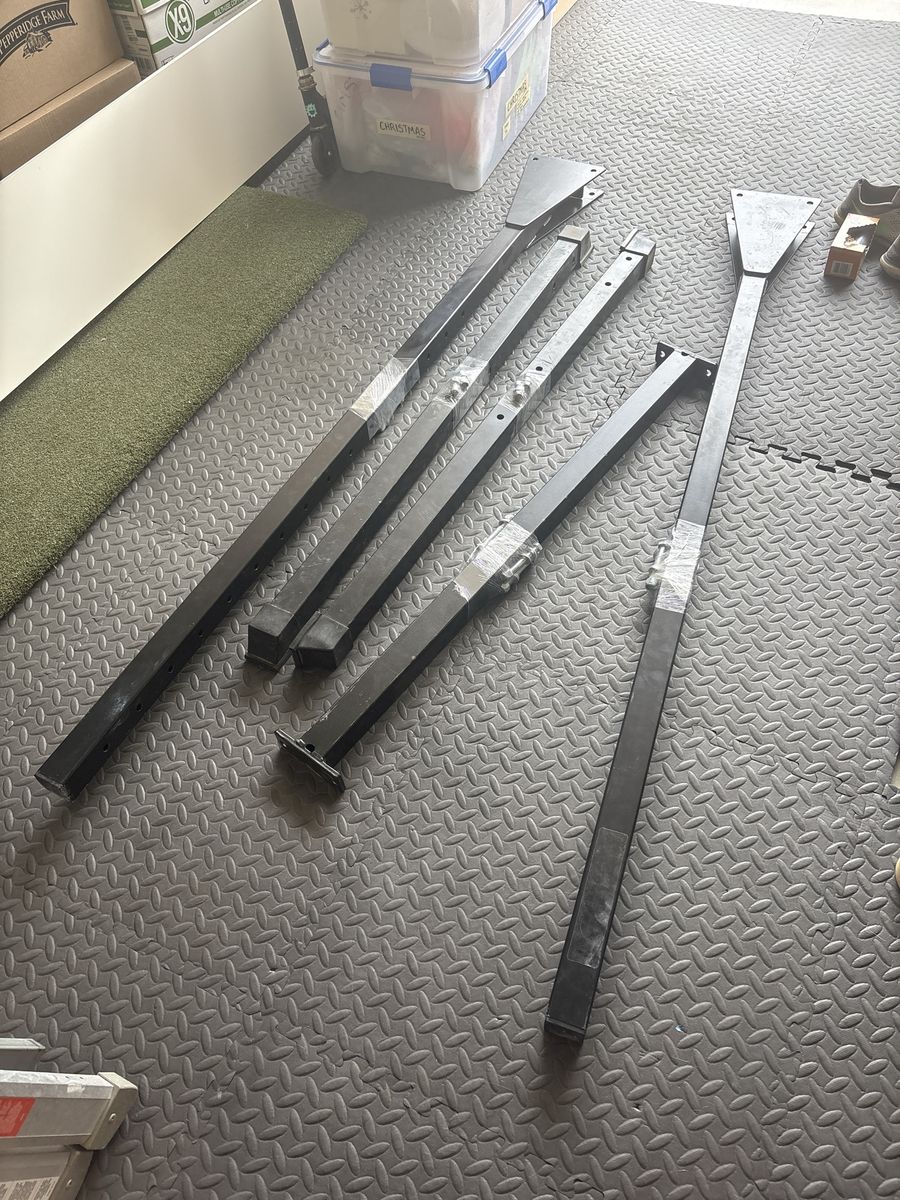 Home Gym Equipment – Xebex Rower, Squat Rack, Pull-Up Bar & Rings – $600 OBO