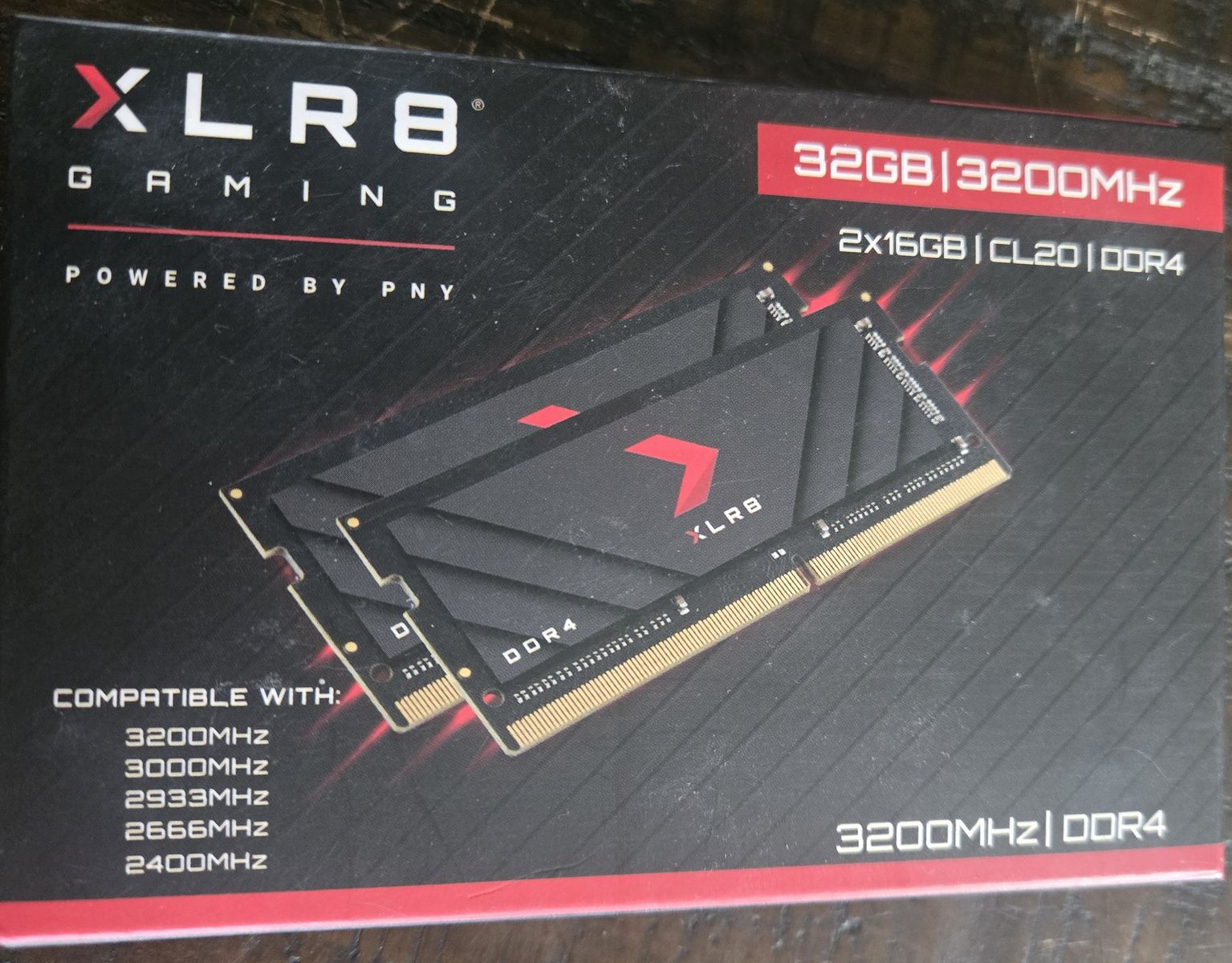 PNY XLR8 DDR4 Laptop Memory 32 GB/ 3200 MHZ