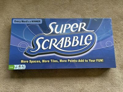 NEW Super Scrabble Board Game