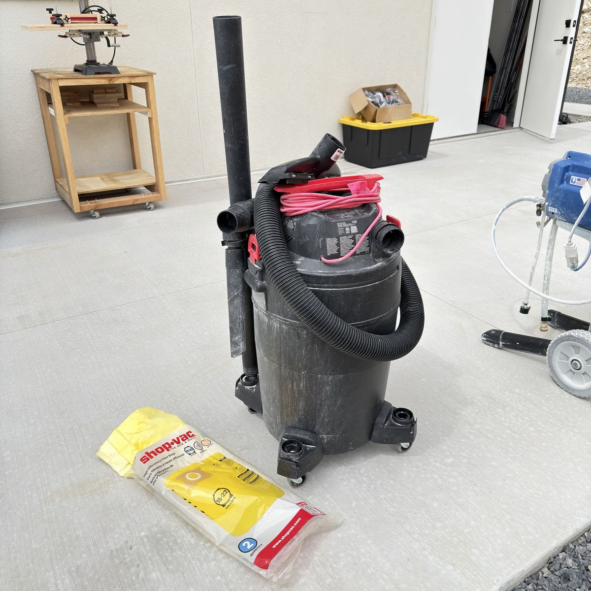 Dry/Wet Shop Vac model HL14-C450