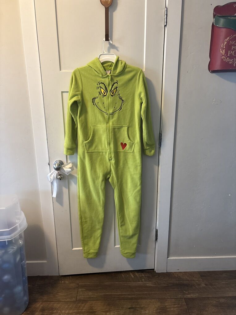 Grinch Fleece Suit