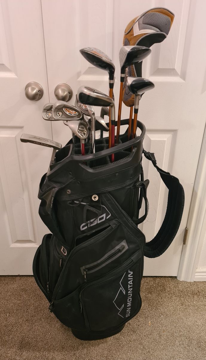 PING G10 complete golf club set Driver, woods, Hybrid, irons & putter