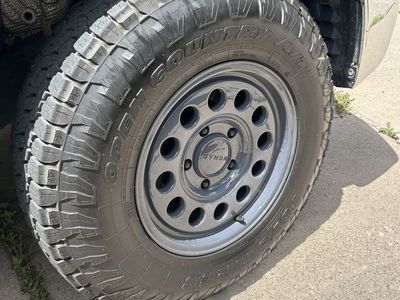Nomad 501 Convoy 17x8.5 5x150 +25mm Utility Gray Wheels for Toyota/Lexus (Set of 4)