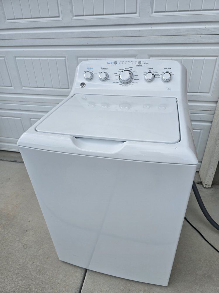 GE Appliances GTW465ASN9WW Top Load Washing Machine, White
