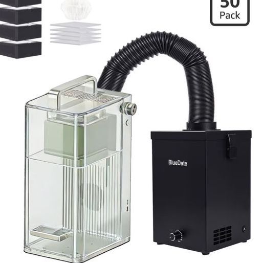 BlueDate Laser Engraver Smoke Purifier & Fume Extractor w/ HEPA Filter