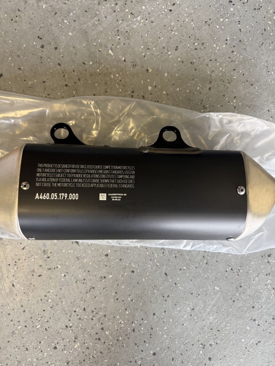 New KTM 450 SX-F Factory Edition 2023 Stock Exhaust Pipe - A460.05.179.000