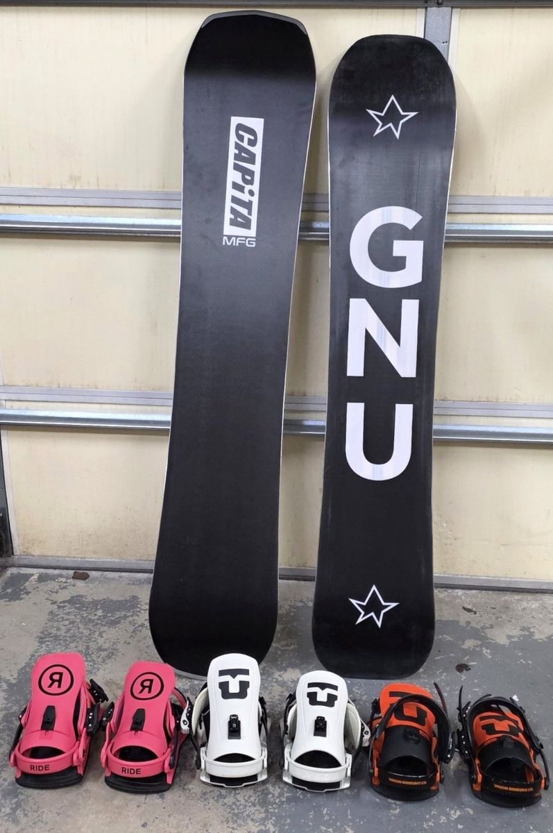 Snowboards/ Bindings Complete Setups