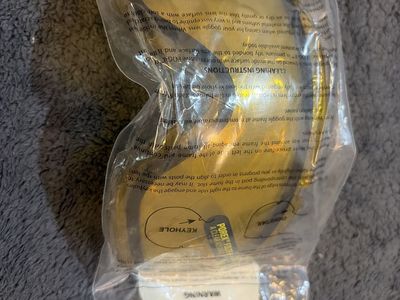 New Smith Optics Goggles with POREX Filter & Fog-X Anti-Fog Lens - Made in USA