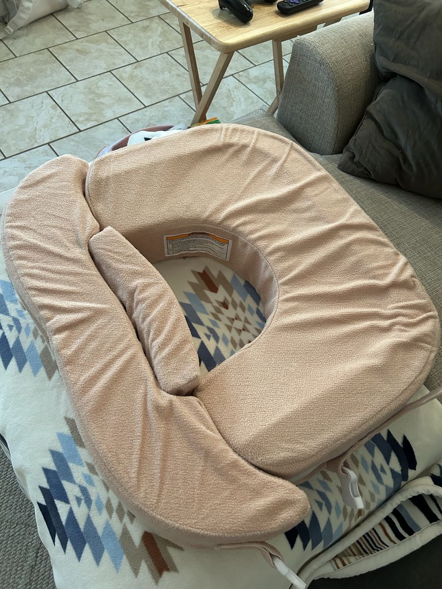 My Brest Friend Twin Nursing Pillow - Enhanced Comfort Soft Rose