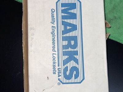 MARKS Mortise Lock Body 9FW Chrome RH - NO STRIKE