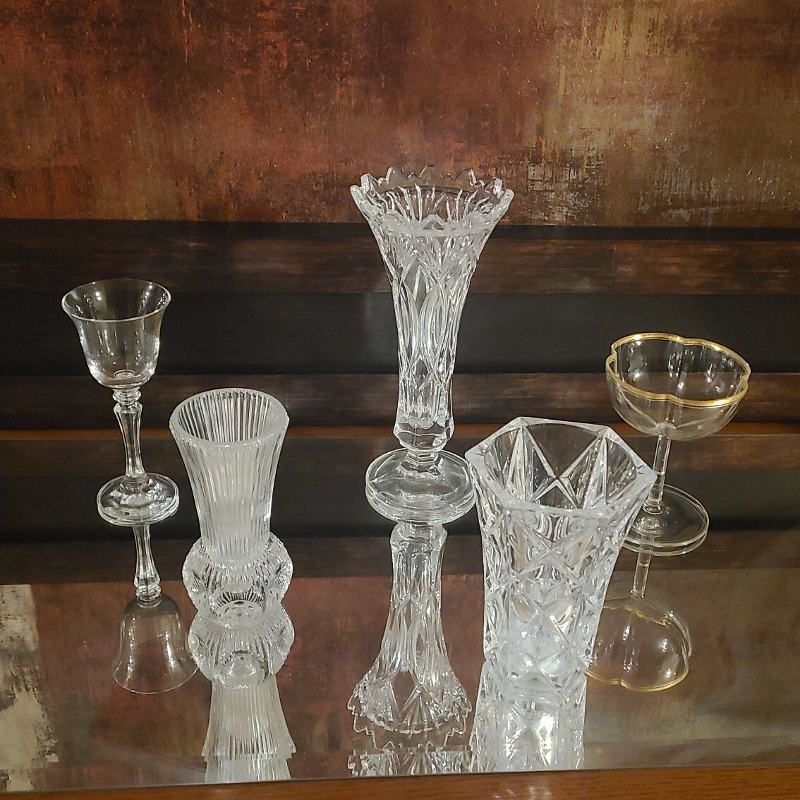 Crystal Collection  5 Piece Ser