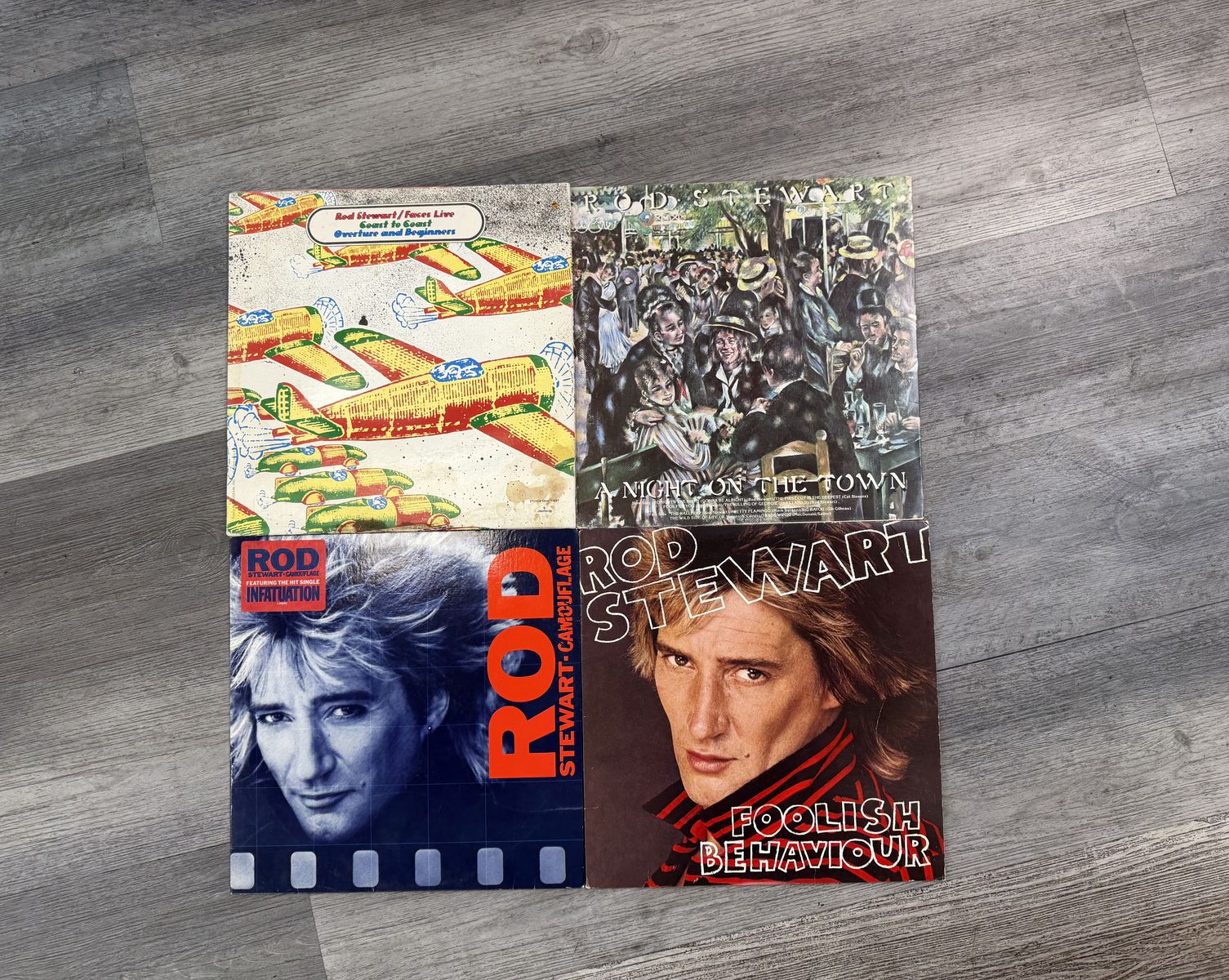 Rod Stewart Vinyl Records