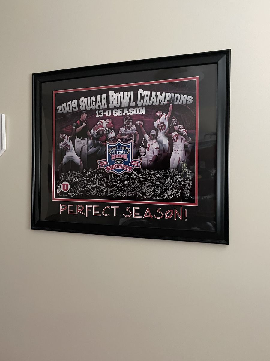 2009 University of Utah Football Kyle Whittingham Perfect Season