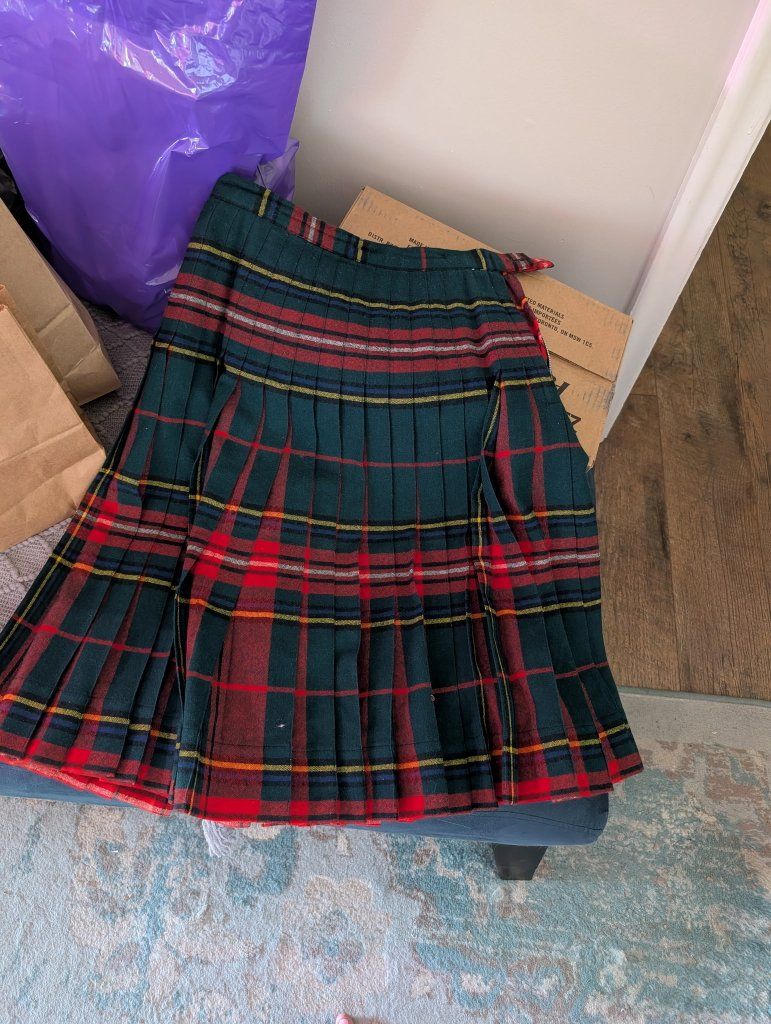 Vintage Pendelton wool skirt 2002