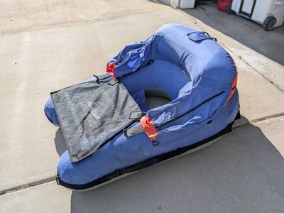 Creek Company U-Boat 2000 Inflatable Fishing Float Tube Pontoon Boat