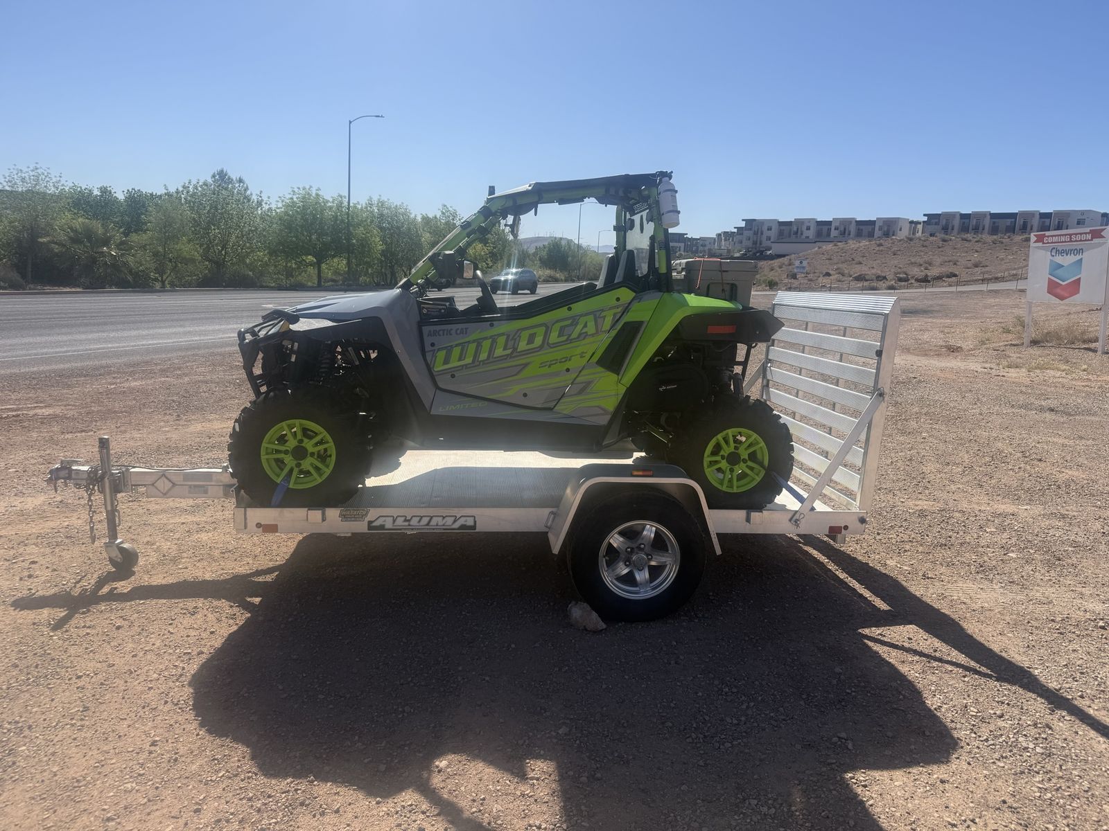 2017 Arctic Cat Wildcat Limited W/ Trailer