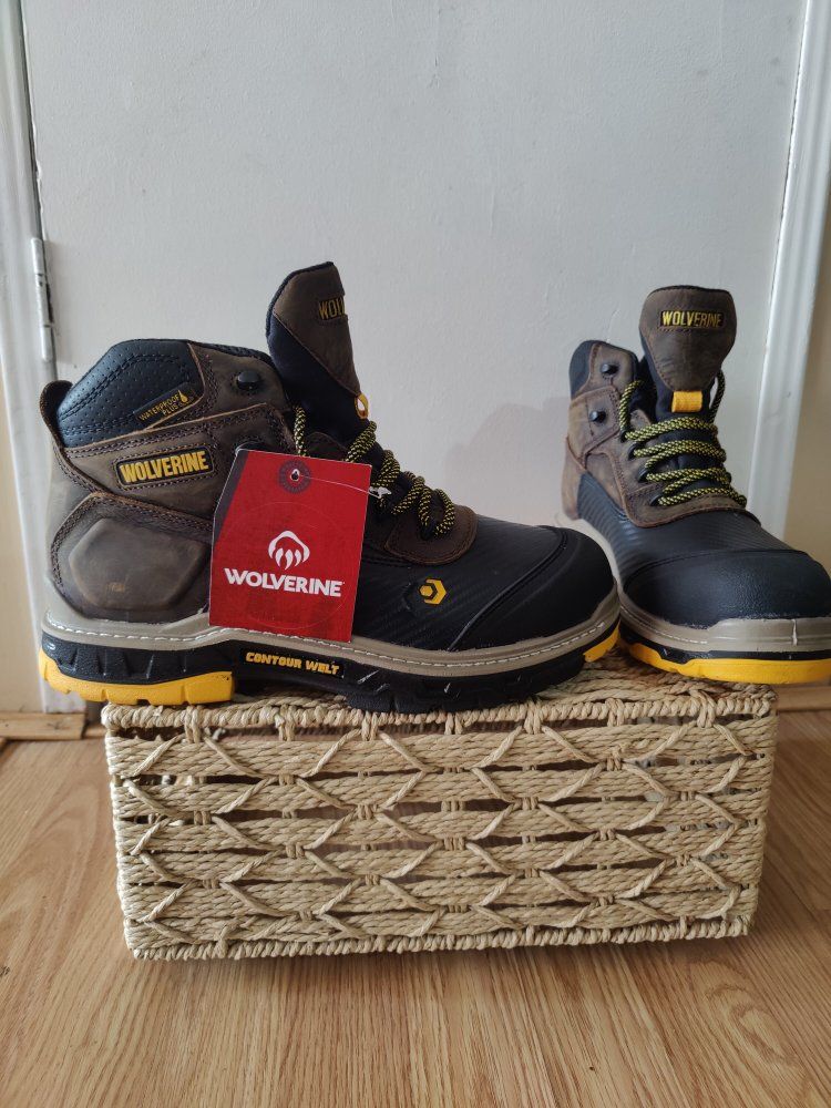 New wolverine work boots