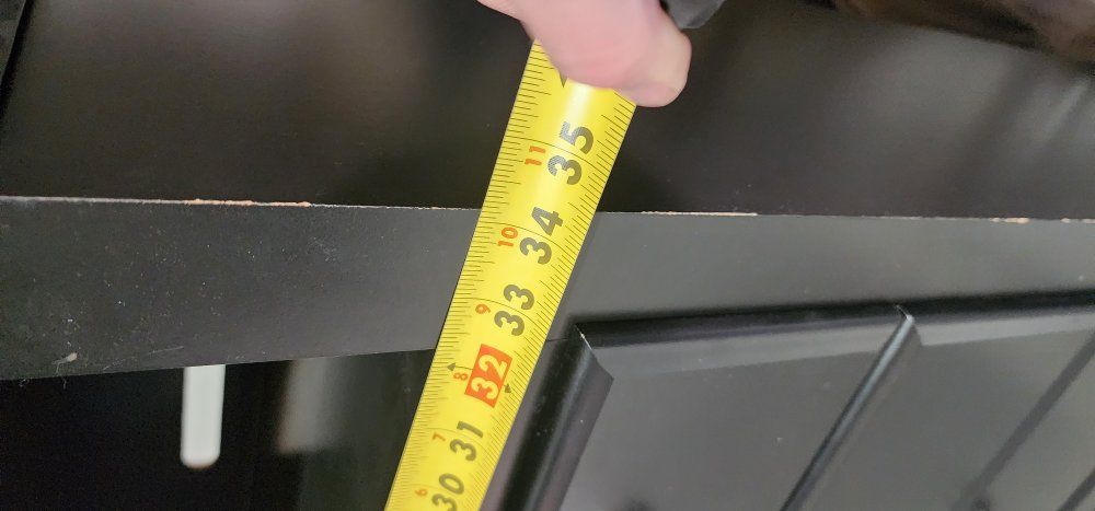 FREE matt black dresser