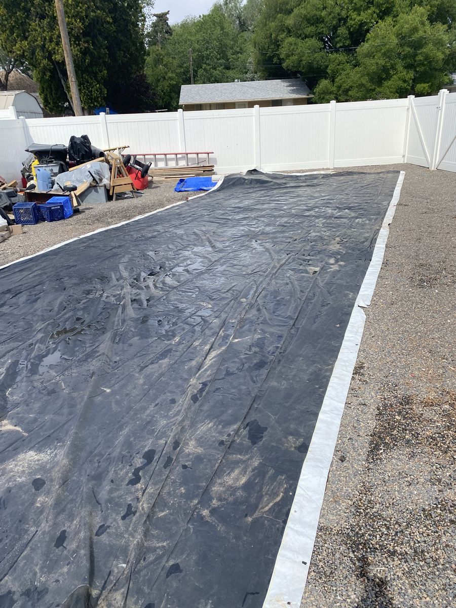 Billboard tarp 14x48 for great for rv or hay stack