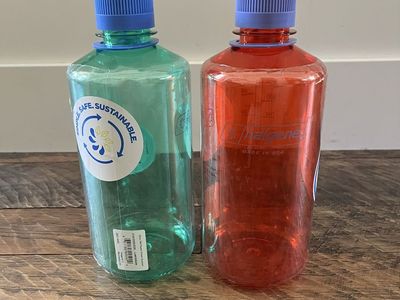 Set of 2 Nalgene Narrow mouth 32oz water bottles
